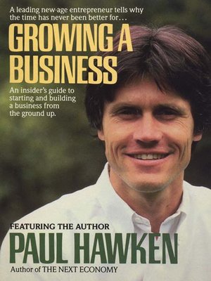 cover image of Growing a Business